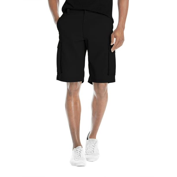 flex waist cargo shorts