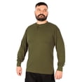 thumbnail image 2 of Rothco Long Sleeve Henley T-Shirt, 2 of 9