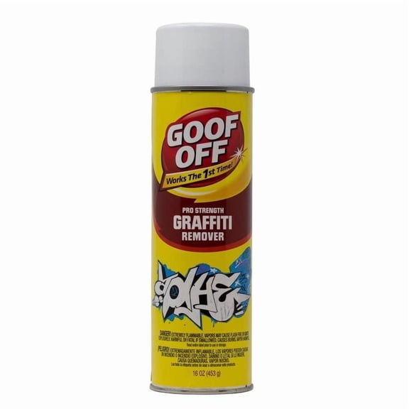 Goof Off Pro Strength Graffiti All Purpose Remover, 18 oz - Case of 6