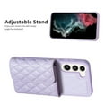 thumbnail image 3 of ELEHOLD Crossbody Wallet Case for Samsung Galaxy S21 FE, Soft PU Leather Card Holder Magnetic Flip Folio Purse Case with Lanyard,Light Purple, 3 of 6