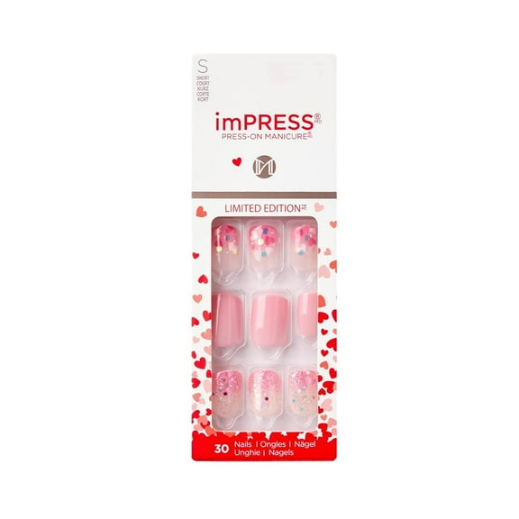 Kiss imPRESS Lovely Day Press on Nails, Valentine's Day