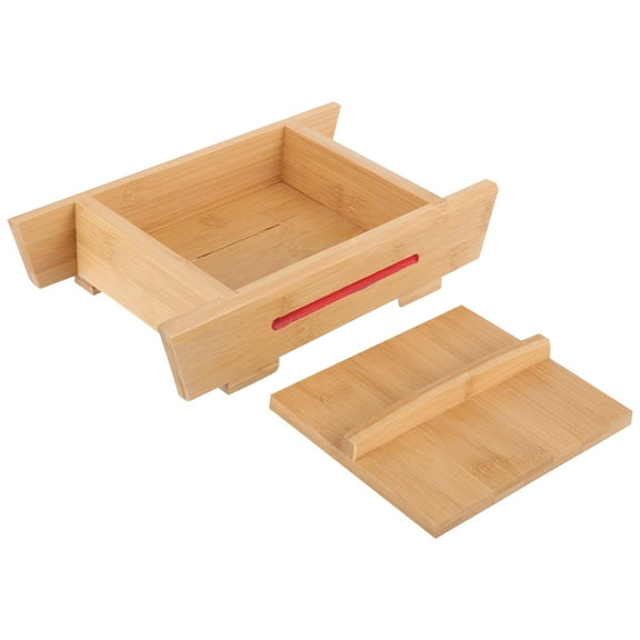 OATIPHO Tofu Making Tofu Maker Wood 1 Set Khaki Diy Tool