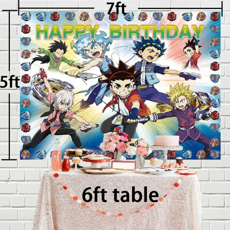 Beyblade Background Backdrop Banner Party Supplies for Photography