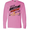 thumbnail image 3 of Inktastic That's My Awesome Grandson Out There with Trombone Long Sleeve T-Shirt, 3 of 5