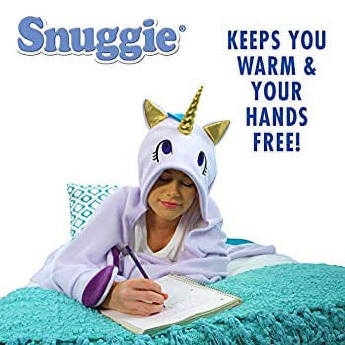 SNUGGIE Unicorn Blanket Comfy Cozy Super Soft Warm All Season Adult Hooded Wearable Robe Blanket As Seen on TV