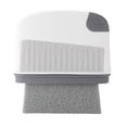 thumbnail image 1 of Cepillo de limpieza 2 en 1 mejorado para rieles de ventanas, puertas correderas, alféizares, líneas de baldosas y rejillas de ventilación | Cepillo de mano para lechada para espacios reducidos, 1 of 1