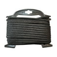 thumbnail image 4 of (4 pack) Hyper Tough Diameter1/4 inch , 50 feet Black Polypropylene Diamond-Braid Rope, 1 Each, 4 of 9