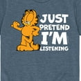 thumbnail image 3 of Garfield - Pretend I'm Listening - Toddler And Youth Short Sleeve Graphic T-Shirt, 3 of 5