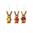 thumbnail image 1 of Alexander Taron 224-010 Dregeno Easter Ornaments - Rabbits - Set of 3, 1 of 1