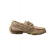 thumbnail image 6 of Twisted X Casual Shoes Boys Boat Leather Snake 1 Child Tan YDM0042, 6 of 7