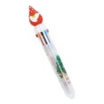 thumbnail image 1 of Christmas Cute Cartoon Christmas 6 Color Or 10 Color Ballpoint Pen Multicolor Pen Pen Stationery 10ml Conductive Pen Pen with Multiple Ink Colors Fancy Pens Expensive Pens from Left Handed Pen Clip, 1 of 5