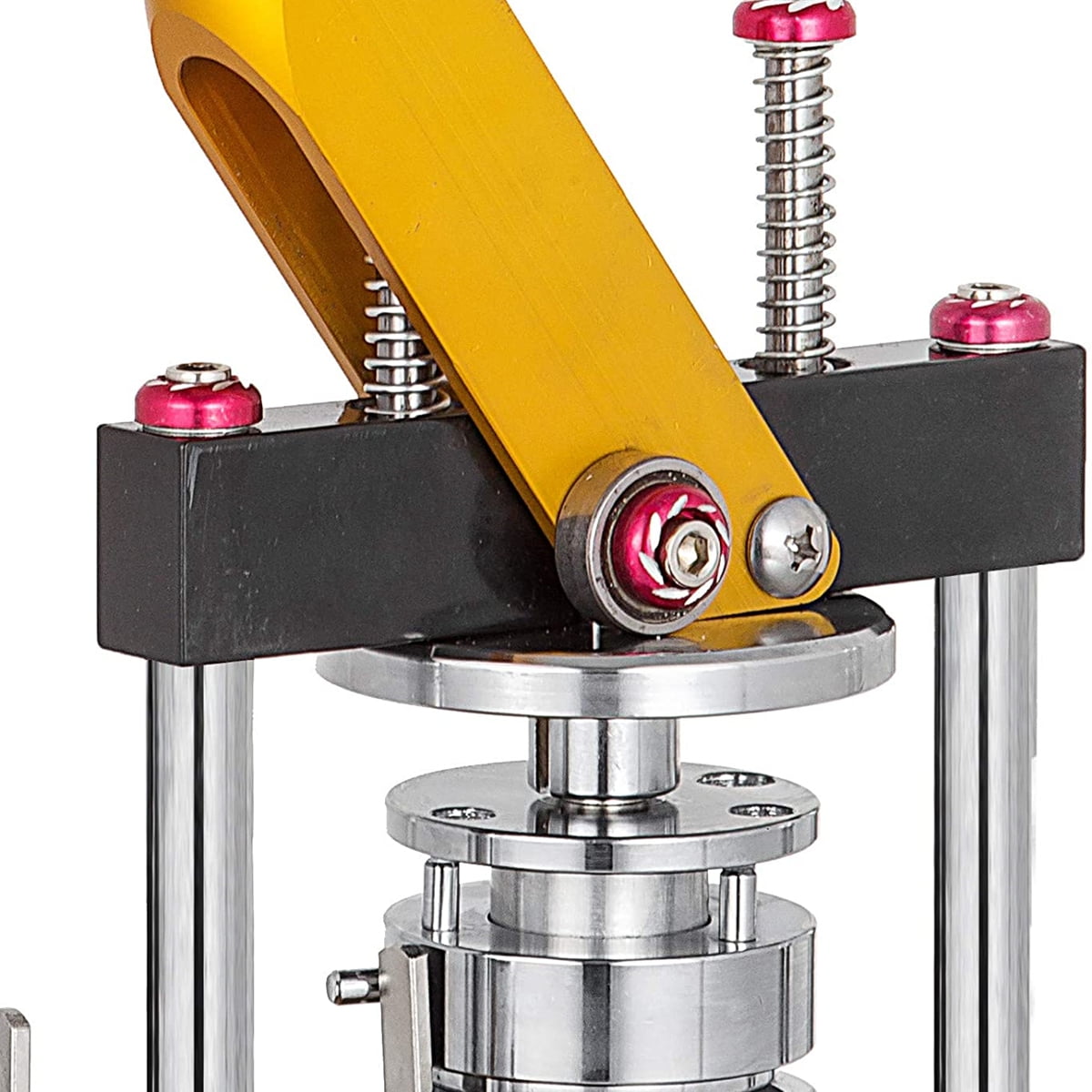 Badge Pin Button Maker Machine, Brooch Button Press Maker DIY Badges Set, with 100 Pcs Button Parts ,Beginner-Friendly
