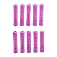 thumbnail image 3 of 10 Pieces Plum Red Hair Perm Rods Cold Rods Perming Rods Women Girls, DIY Accessories ,Short Curlers Rollers ,Hairdressing Styling Tools, 3 of 8