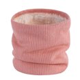 thumbnail image 1 of Bufanda cálida de invierno de doble capa para el cuello, color sólido para mujeres y hombres (rosa) Likrtyny paseo en bicicleta, 1 of 8