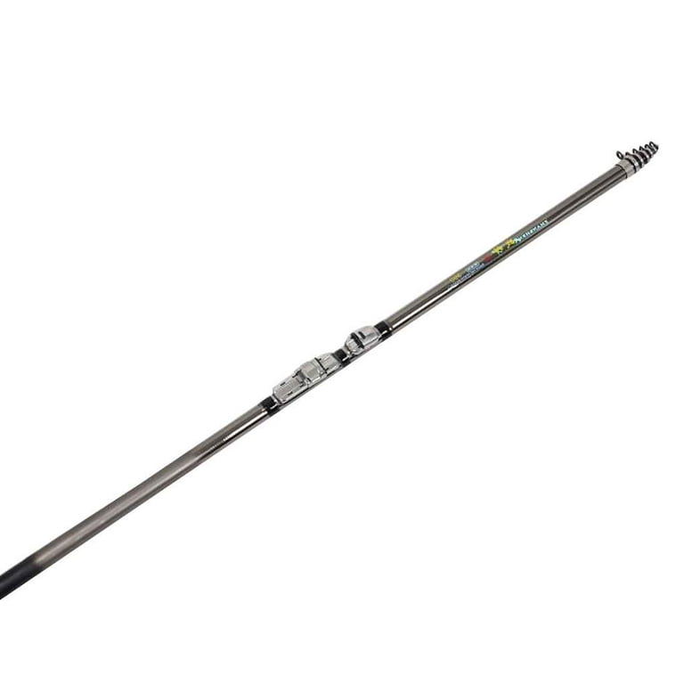 4.5m 8 Section Folding Fishing Pole Sea Saltwater Telescopic Fishing Rod  Freshwater with Reel Seat
