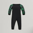 thumbnail image 4 of Family Autumn Shirt Top Trousers Plaid Christmas Style Daily Suit (Green S Dad), 4 of 9