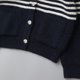 thumbnail image 5 of Cowsor Unisex Boys Girls Cardigans Sweater V-Neck Long Sleeve School Uniforms Button Knit Tops, 5 of 7