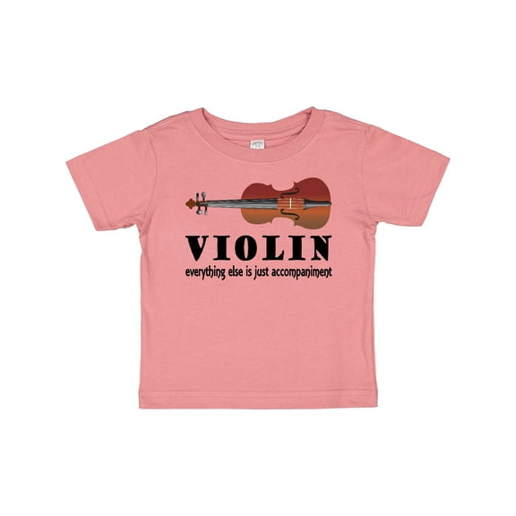 Inktastic Violin Humor Music Boys or Girls Baby T-Shirt