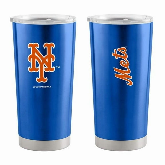 Logo Brands 519-S20T-1 York Mets 20 oz Gameday Stainless Tumbler