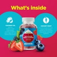thumbnail image 5 of Phytoral Sugar Free Advanced Prebiotic Fiber Gummies, Digestive Health & Immune Support, Mixed Berry Flavor, 120 Count, 5 of 12