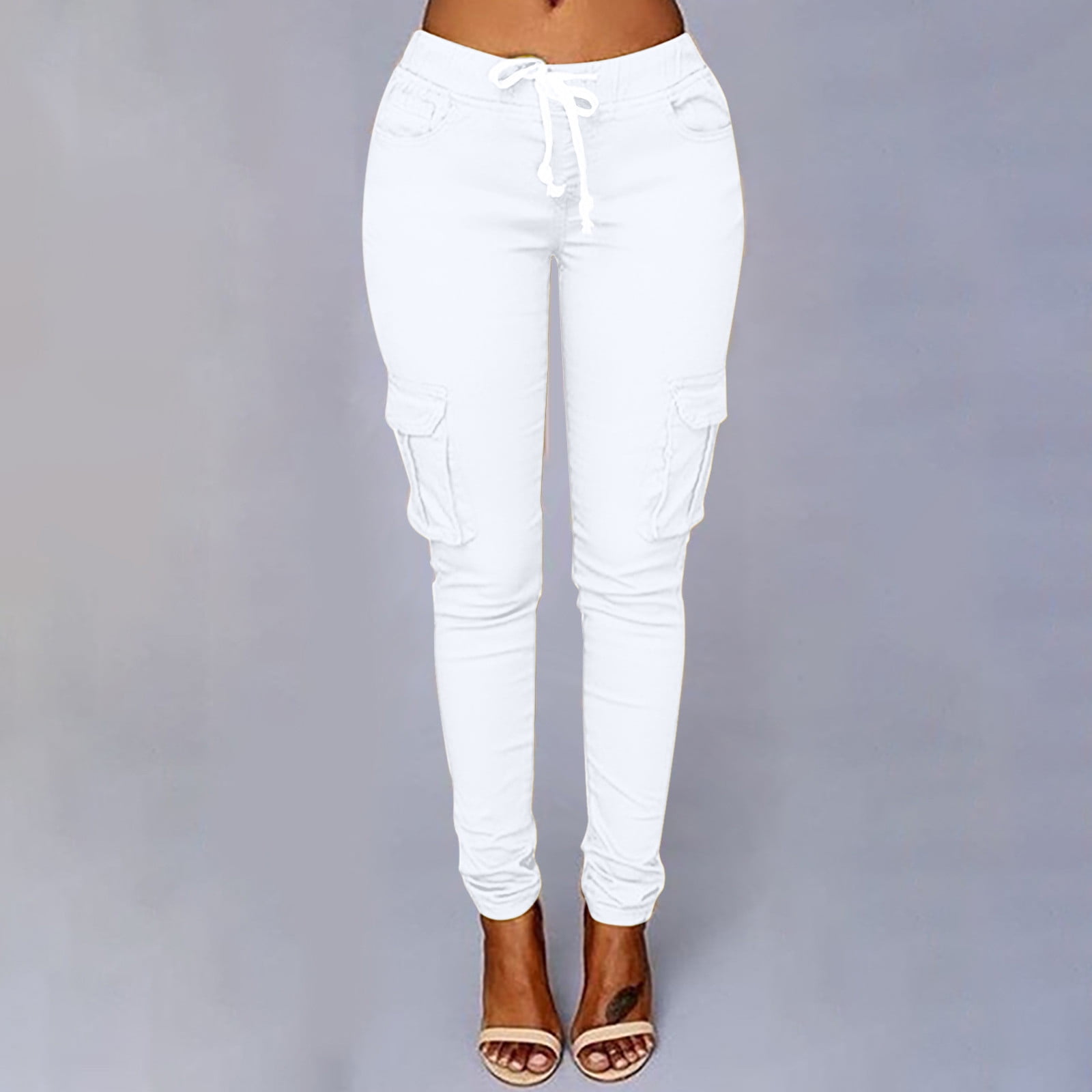 High waist skinny jogger best sale
