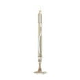 thumbnail image 2 of AuroraX White Valentine'S Day Refillable Glass Oil Lamp Candlestick Romantic Taper Candle Look Liquid Candle Elegant Stemmed Glass Centerpiece Gift, 2 of 3