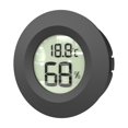 thumbnail image 2 of Meitianfacai Round Embedded Electronic Thermograph And Hygrometer Pet Reptile Electronic Thermograph Acrylic Box Thermograph Can Replace Between Celsius And Fahrenheited, 2 of 6