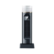 Honmine Oscillating Tower Fan, Desk Table Fan with 6 Speeds, Bladeless Tower Fan Quiet, 120° Oscillation with Humidification, Small Bladeless for Bedroom