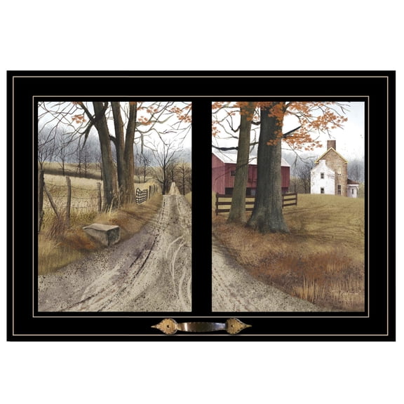 TrendyDecor4U The Road Home By Billy Jacobs Framed Print WBJ143B-704G