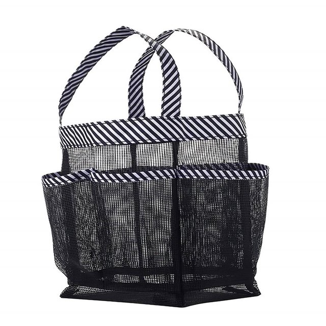Organizador De Ducha De Malla De Secado Rápido Con 8 Bolsillos De Almacenamiento Para Colgar En La Ducha, Cesta De Almacenamiento De Cosméticos Para El Hogar, Gimnasio, Viajes, Dormitorio, Baño Yuarrent HA014116-00