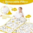 thumbnail image 3 of Pioneer Flower Floral Print Pattern Toddler Nap Mats for Kids Preschool,Sleeping Mat Bag or Kids,Toddler Sleeping Bag,Toddler Nap Mat or Daycare, 3 of 6