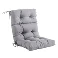 thumbnail image 4 of Almencla Coussin de Dossier de Chaise d'Extérieur Coussin de Chaise pour Extérieur Intérieur Mobilier de Patio Gris Pâle, 4 of 8