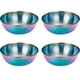 thumbnail image 1 of 4 Uds. Platos para salsa de acero inoxidable, platos redondos para condimentos, cuenco para inmersión, platillos, cuenco, Mini platos para aperitivos, plato para condimentar, platos para platillo, 1 of 5