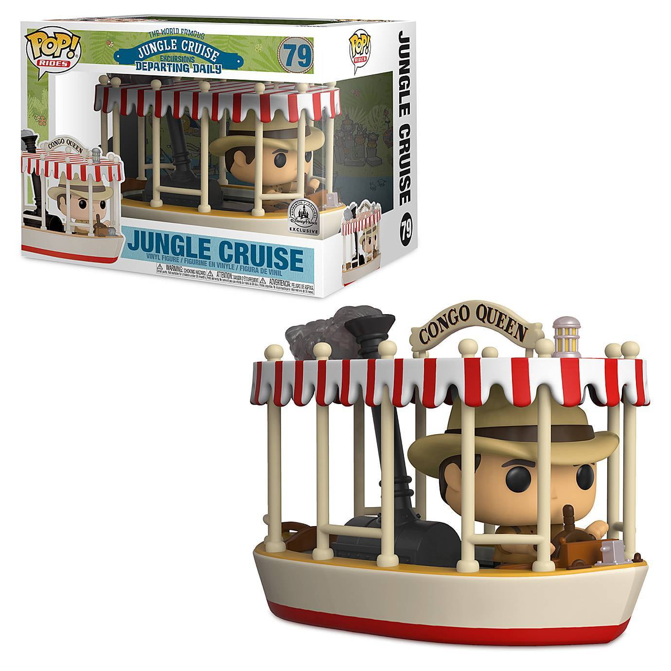 Disney Jungle Cruise Congo Queen Boat POP! Rides Vinyl Figure by Funko New Box - Walmart.com