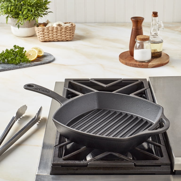 Brizoll Cast Iron Grill Pan / Griddle Set Brizoll Cast Iron Grill Pan / Griddle Set