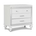 thumbnail image 5 of New Classic Valentine 4-Piece Wood Queen Bedroom Set with Nightstand in White, 5 of 10