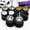 A, variant on 1/64 wheels and Tires Kit to Upgrade Mainline Diecast Model Cars, Car Culture Real Riders Series, ABS and Rubber Material Detail-up Accessories 4 Standard 0.43In and 1 Off-Road 0.55In in A Box