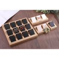 thumbnail image 4 of serony 12pcs Earring Card Holder with Tray for Jewelry Accessory Display Black, 4 of 9