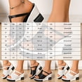 thumbnail image 6 of Rokment Womens Platform Wedge Backless Slides Sandals Ladies Openwork Leather Peep Toe Color Block Chunky Heels Mules Dress Slip on Slippers Summer 2026, 6 of 8