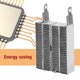 thumbnail image 1 of Calentador De Termistores De Placa De Calentamiento Ondulado PTC De Temperatura Constante De Carcasa De Aluminio 12V/70W Calentadores De Espacio, 1 of 7