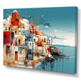 thumbnail image 2 of Designart "Bold Landscape Orange Sunset I" Extra Large Coastal Wall Art - Coastal Orange Coastal Sunset Entryway Wall Art, 2 of 4