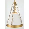 thumbnail image 5 of Minka Lavery 3933-876 Springfield 12" Wide Pendant - Dark Matte Black / Legacy Brass, 5 of 7
