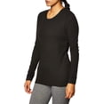 thumbnail image 3 of Women's Micro Waffle Premium Thermal Crew Top, 3 of 7