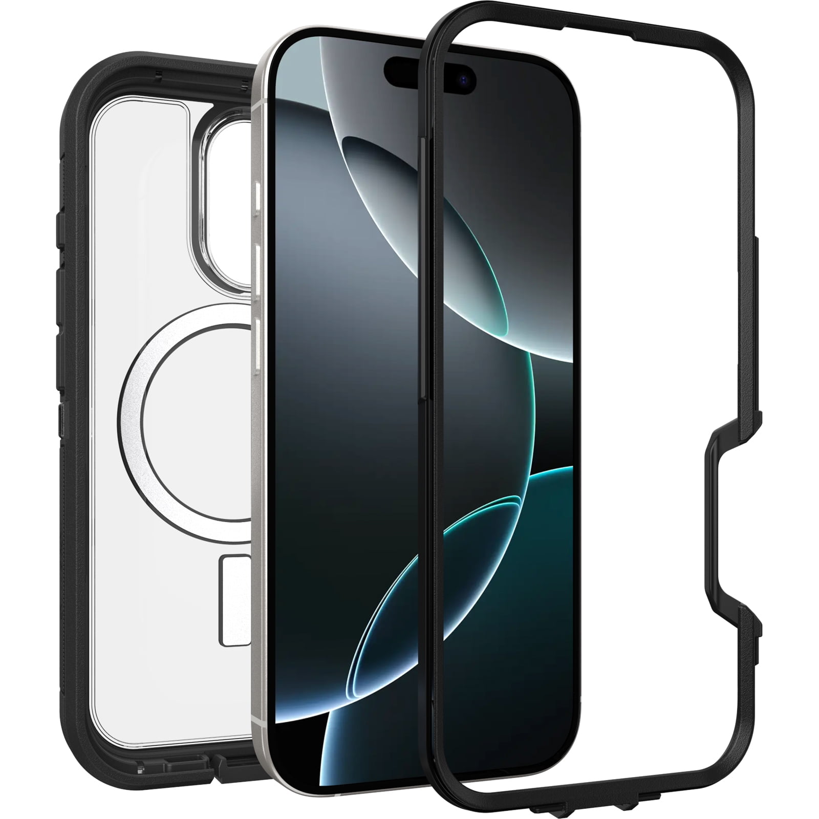 OtterBox Defender Series Pro XT Clear Case for MagSafe for iPhone 16 Pro - Clear