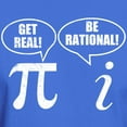 thumbnail image 3 of CafePress - Get Real Be Rational Dark T Shirt - Men's Classic Graphic Cotton T-Shirt, 3 of 4