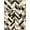 Khaki Gray, Pattern 4, variant on ODIKA Herringbone Farmhouse Striped Interlocking Motif Decorative Door Stain Resistant Flatwoven for Entryway, Kitchen, Mudroom