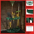 thumbnail image 5 of Stalwart Tool Organizer 2-Pack - Garage Storage Rack for 48 Yard Tools, 5 of 11