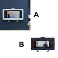thumbnail image 2 of OUSITAID Bathroom Toilet Mobile Phone Holder Box Wall Mounted Soap Bracket 6 Inch Phone Storage Case Waterproof Shower Watching Holder, 2 of 9