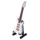 thumbnail image 4 of EeaseMX Mini guitarra eléctrica para fiesta de cumpleaños, adorno de guitarra en miniatura (blanca, 10 cm, con caja y soporte de plástico negro)., 4 of 7