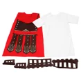 thumbnail image 5 of Armadura medieval, soldado romano, gladiador, ropa de cosplay romana antigua creativa para hombres, conjunto de disfraz de actuación para Halloween, 5 of 5